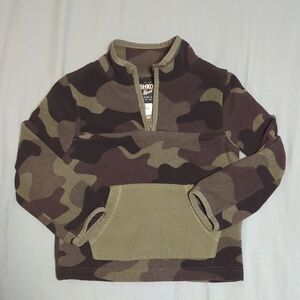 OshKosh B'gosh Green Camo Pullover